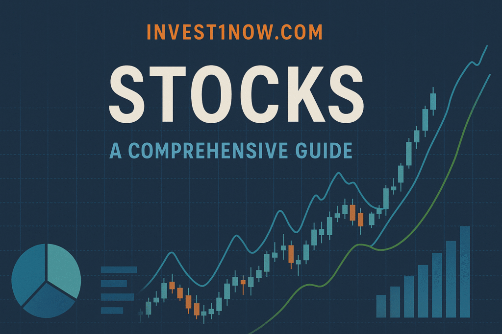 invest1now.com stocks comprehensive guide with rising stock chart