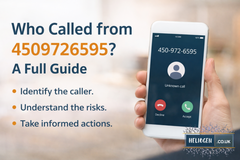 Who called from 4509726595? Guide showing incoming call on smartphone