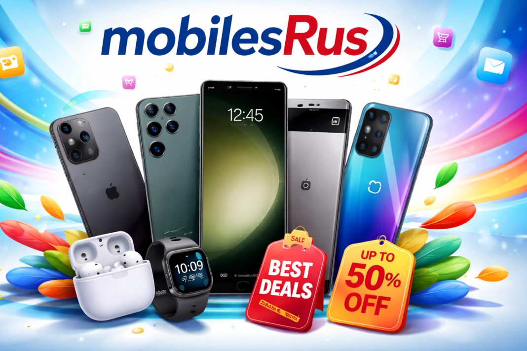 Mobilesrus smartphone sale with best deals and up to 50% off