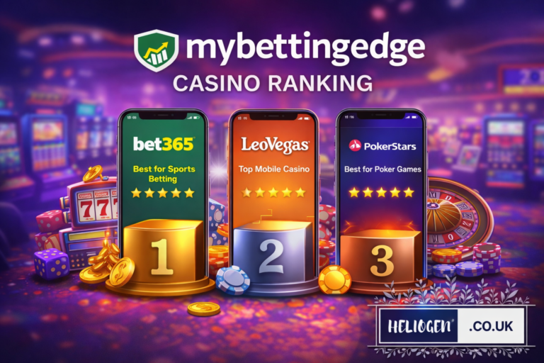 mybettingedge casino ranking showing top betting apps