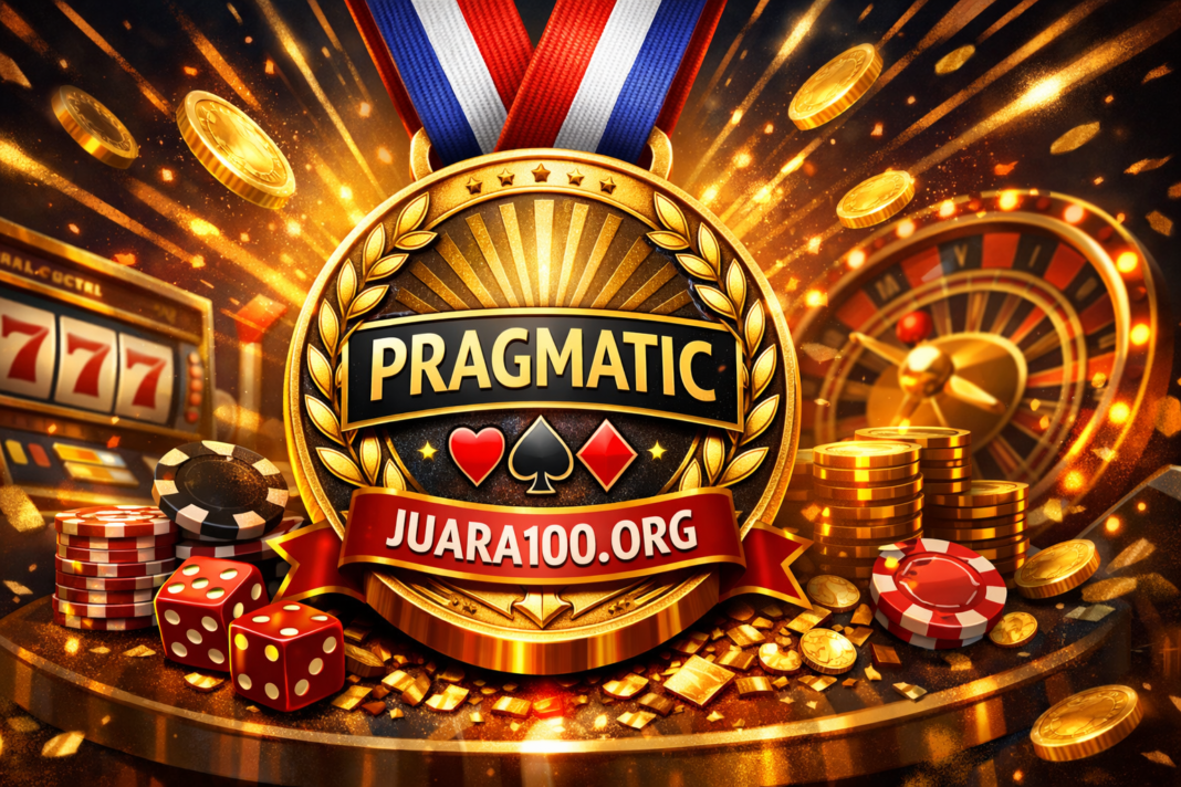 Pragmatic medal juara100.org casino theme with gold coins and roulette