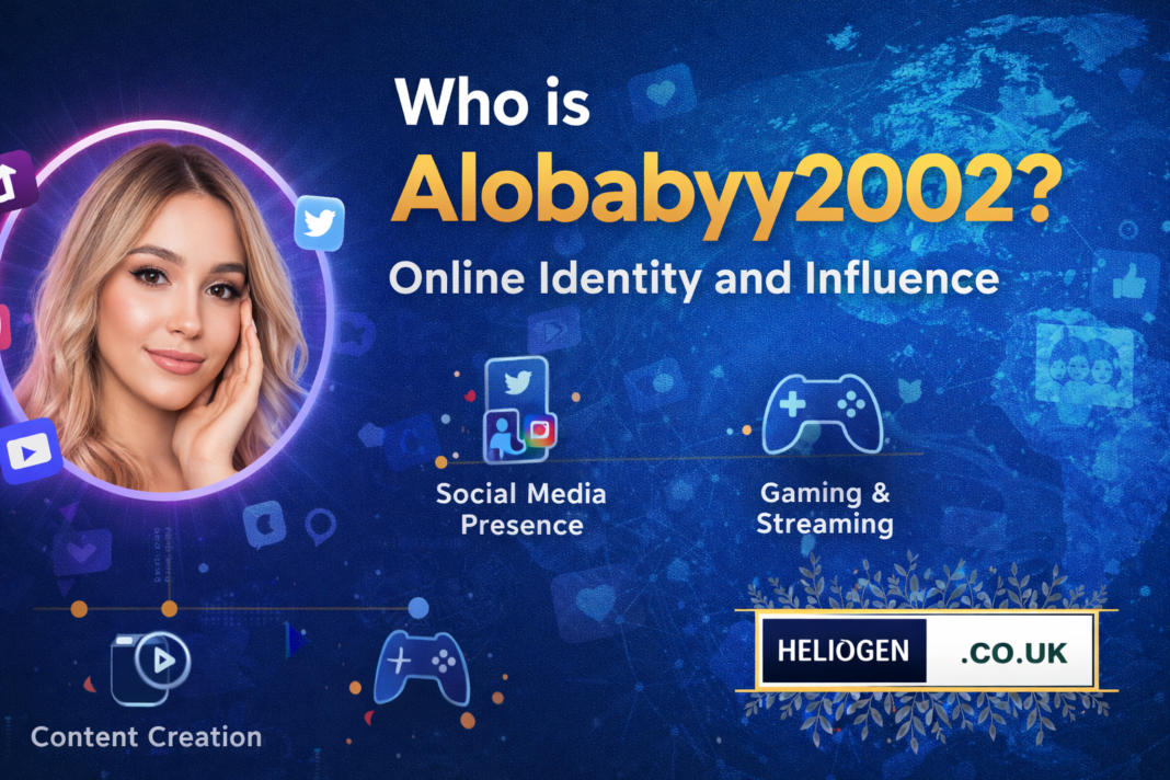 Alobabyy2002 online identity and social media influence illustration