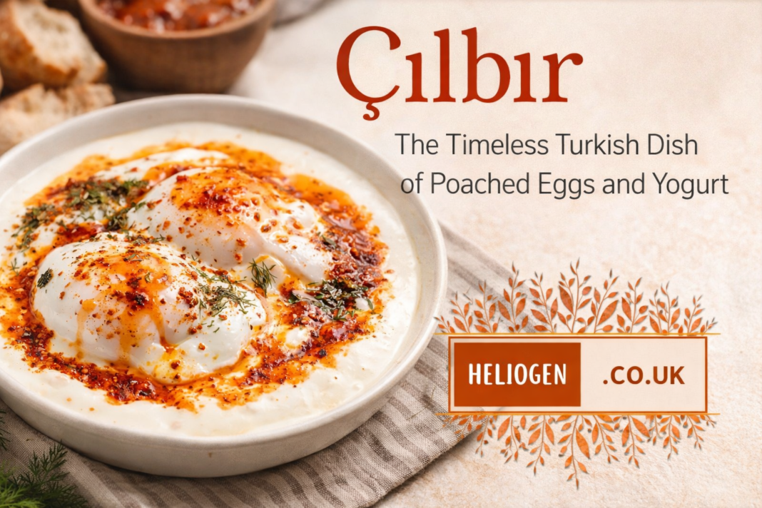 Ceıvır Turkish poached eggs with yogurt and chili butter sauce