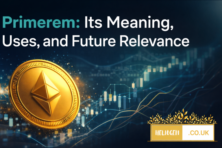 Primerem concept illustrating its meaning, uses, and future relevance with modern digital theme.