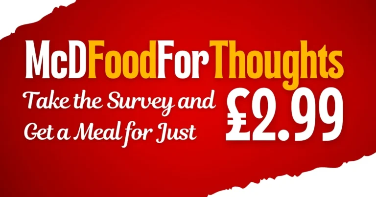 www acdfoodforthoughts com – Customer Survey Guide