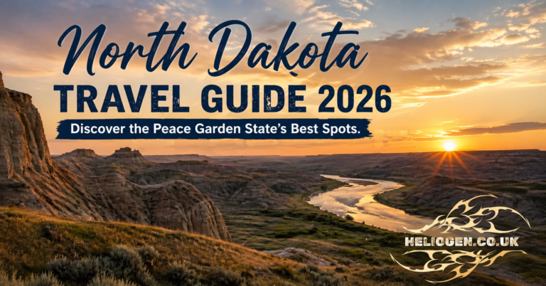 North Dakota Travel Guide 2026 scenic badlands river sunset landscape
